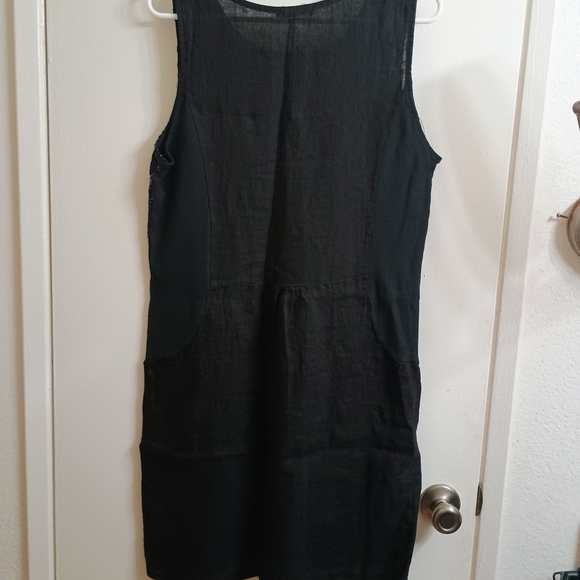 Black Sheath High Low Cocktail Dress - Picture 5 of 8